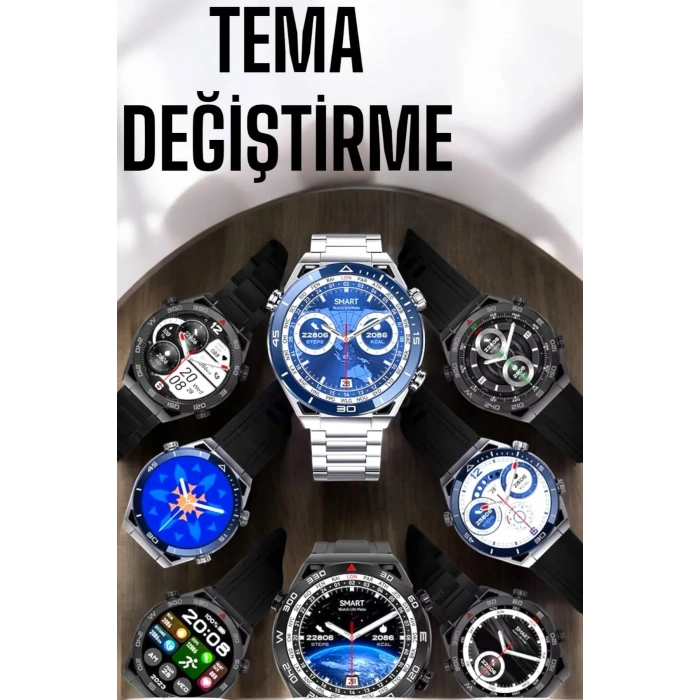 Akıllı Saat 2024 Model Arama Cevaplayan Uyku Ve Sağlık Takibi