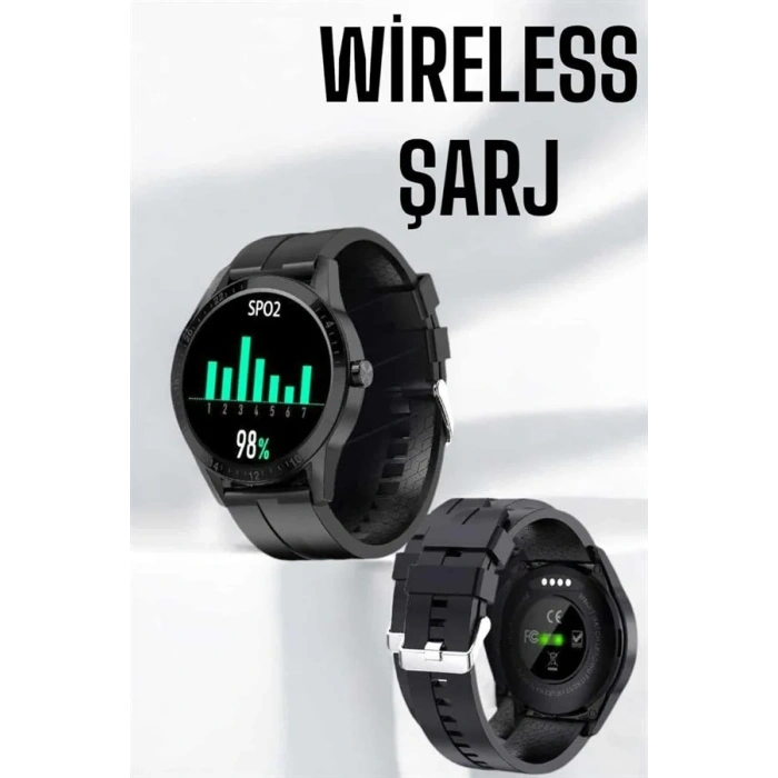 Akıllı Saat Çok Fonksiyonlu Sesli Görüşme Nfc Uyumlu Amoled Ekran