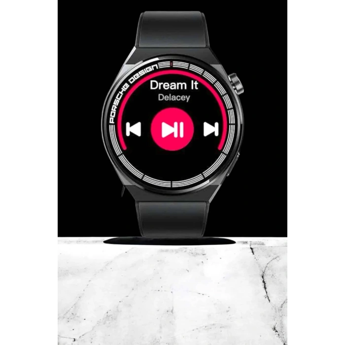 Akıllı Saat Dokunmatik Ekran Sesli Görüşme Ve Bildirim Görme Sağlık Takibi