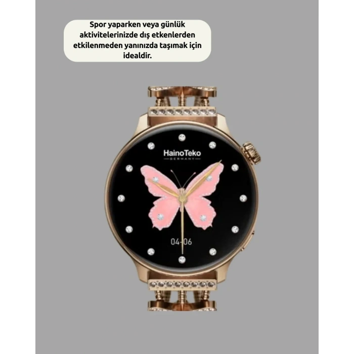 Akıllı Saat – Uzun Pil Ömrü, Ip67 Suya Dayanıklılık, Şık Ve Hafif