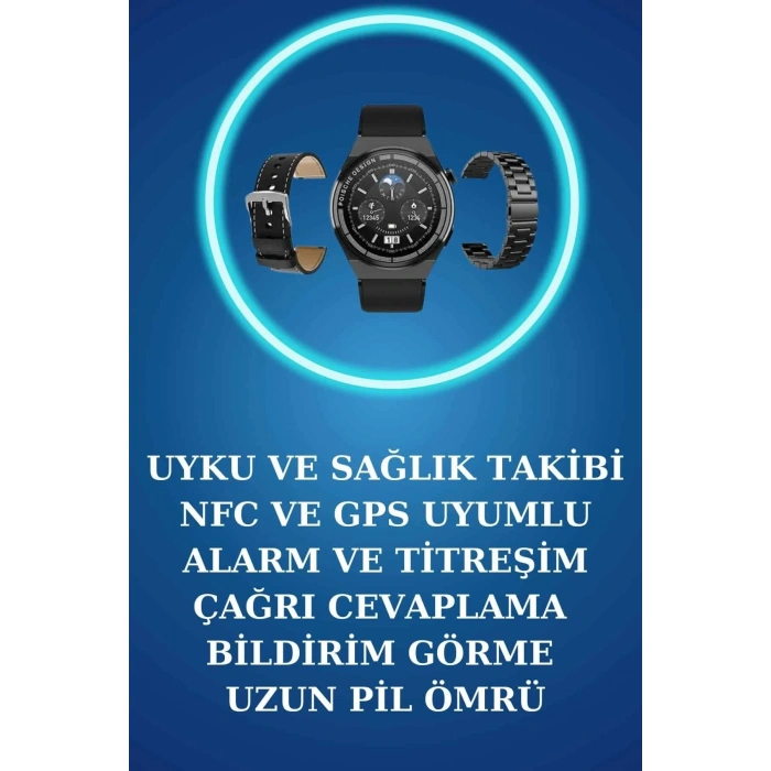 Akıllı Saat Ve Kulaklık Seti Bildirim Görme Arama Cevaplama Anc Özelliği