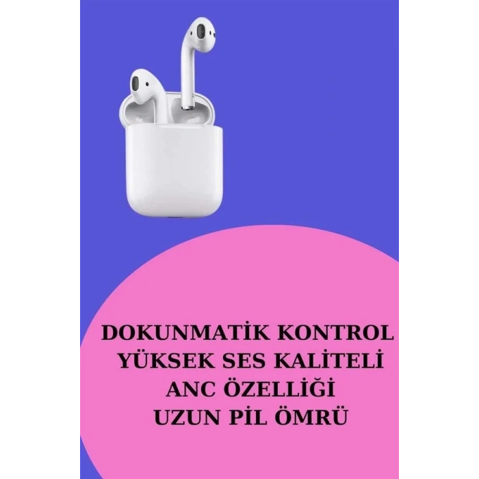 Akıllı Saat Ve Kulaklık Seti Dokunmatik Ekran 5.0 Bluetooth Bağlantılı Sesli Görüşme