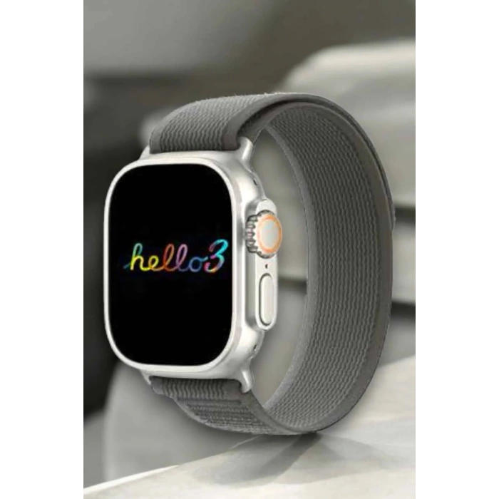 Akıllı Saat Yeni Nesil Sesli Asistan Uyku Ve Sağlık Takibi Adımsayar