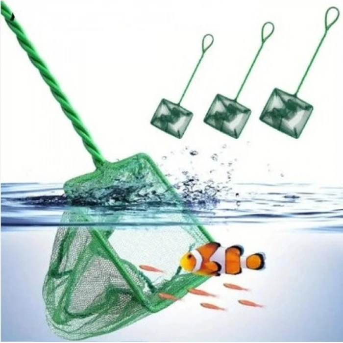 Akvaryum Balık Yakalama Kepçesi 4 inç 10 cm (5263)