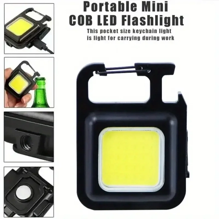 Anahtarlıklı Fener Fener Cob Led (5263)