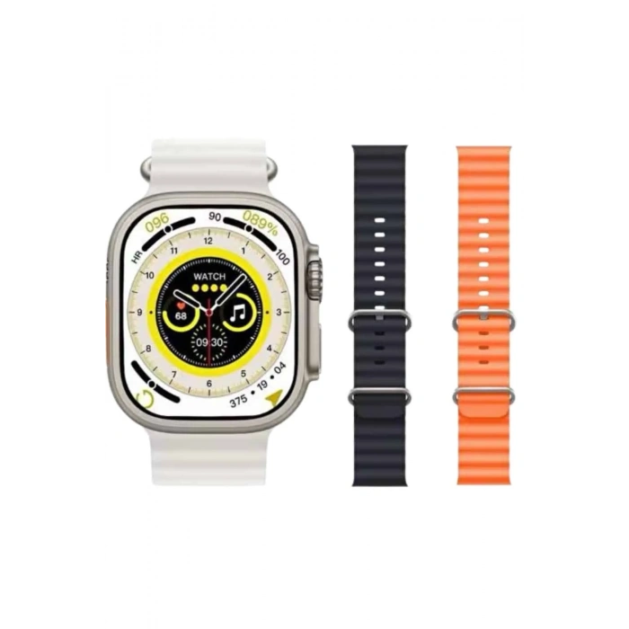 Android Ve İos Uyumlu Uyku Ve Sağlık Takibi Yapabilen 3 Kordonlu Akıllı Saat