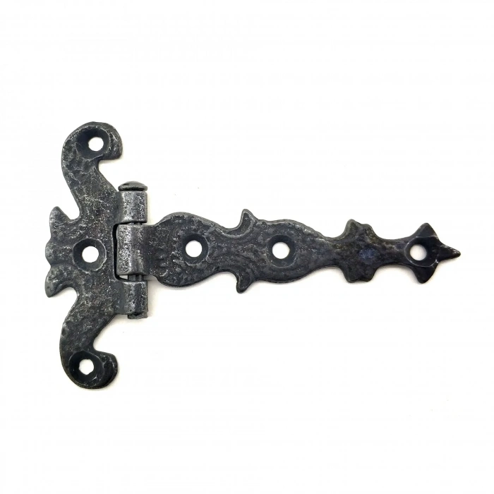 Antika Tarz Dekoratif Pirinç Kuyruklu Kelebek Menteşe - 63x100 Mm, Oksit