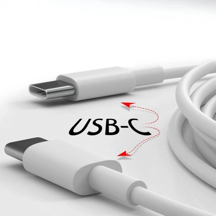Apple 15/15 Pro Type-C to Type-C Hasır Örgü Hızlı Şarj Kablosu (1m) (5263)