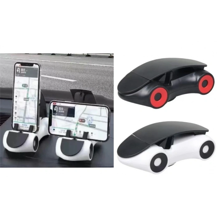 Araba Tasarımlı Araç İçi Telefon Tutucu 360 Dönebilen Ayarlı (5263)