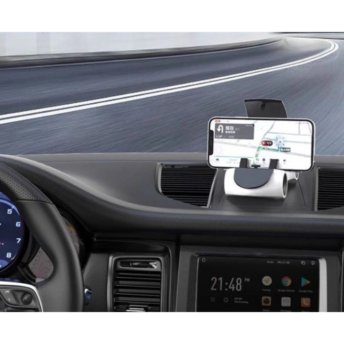 Araba Tasarımlı Araç İçi Telefon Tutucu 360 Dönebilen Ayarlı (5263)