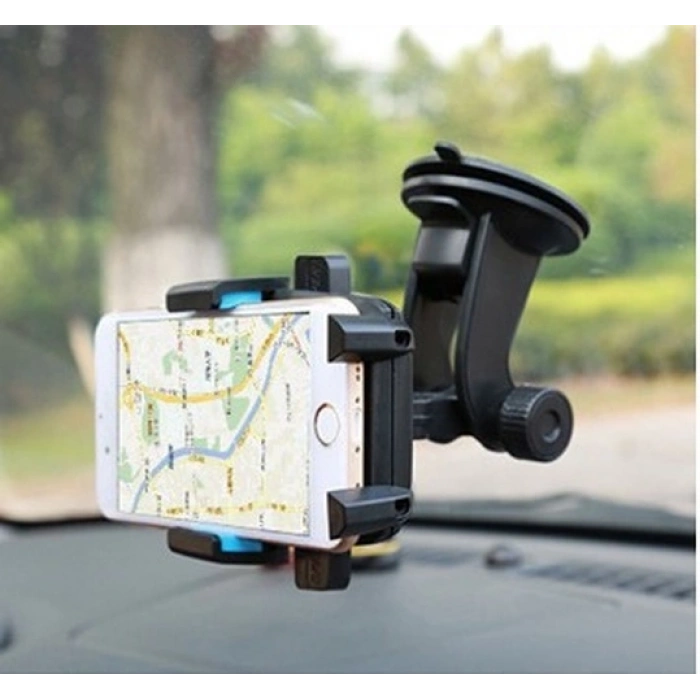 Araç İçi Cam ve Torpido Vantuzlu Telefon Tutucu (5263)