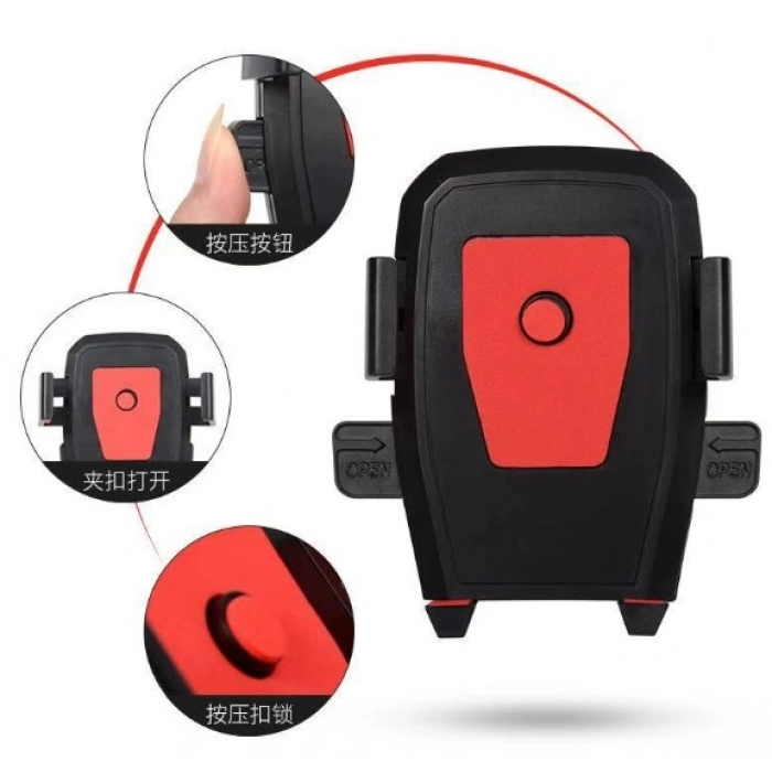 Araç İçi Cam ve Torpido Vantuzlu Telefon Tutucu (5263)