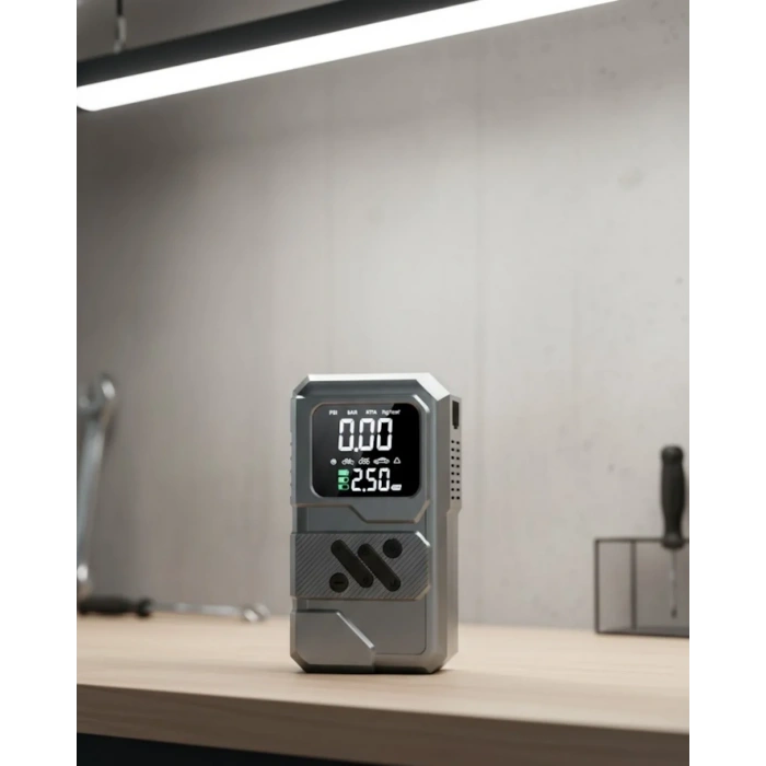 Araçlar İçin Akü Takviye Lastik Şişirme Ve Powerbank Cihazı