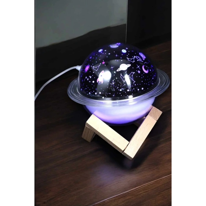 Aromaterapi Hava Nemlendirici Masa Ve Gece Lambası