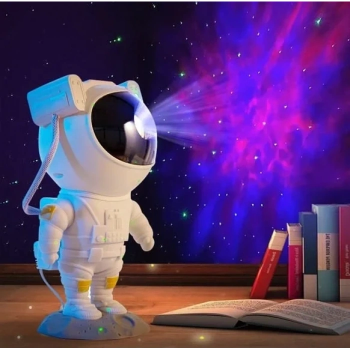 Astronot, Galaksi, Projektör, Uzaktan Kumandalı, Gece Lambası BWR-47 (5263)