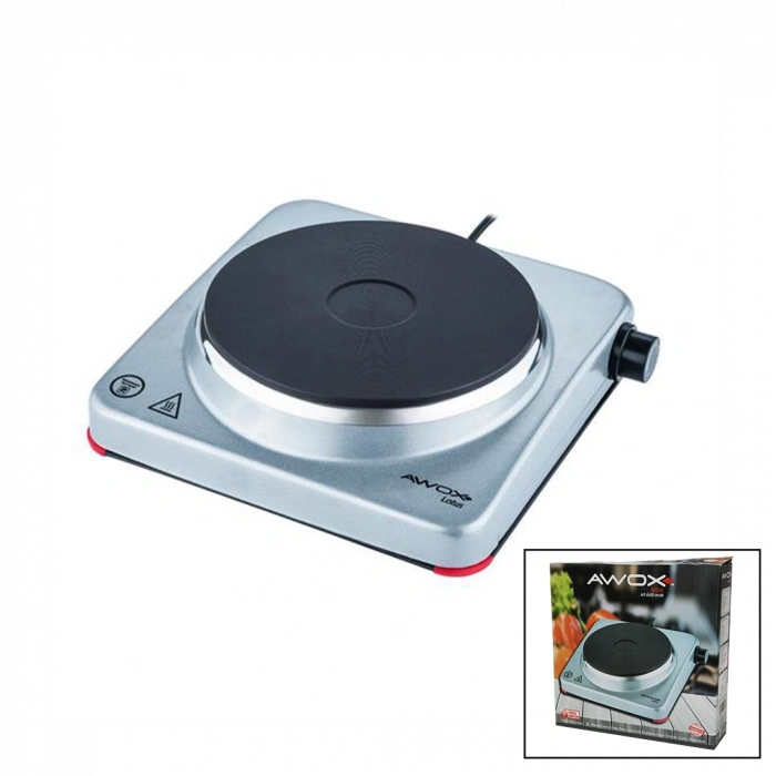 AWOX LOTUS TEK GÖZLÜ ELEKTRİKLİ OCAK PLATE 185MM.1500W (5263)
