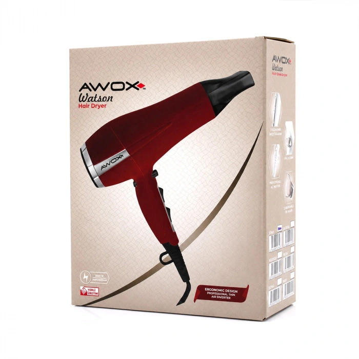 AWOX WATSON SAÇ KURUTMA - FÖN MAKİNESİ 2400W (5263)