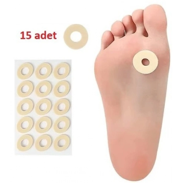 Ayak Nokta Pedi Sünger Yastık  15 li (5263)