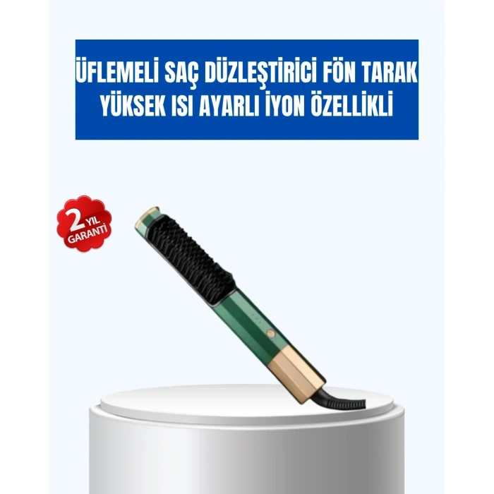 Ayarlanabilir Isı Kontrollü Saç Şekillendirme Seti – Tüm Saç Tipleri İçin Uygun