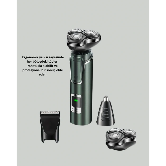 Başlıklı Şarjlı Tıraş Ve Bakım Cihazı
