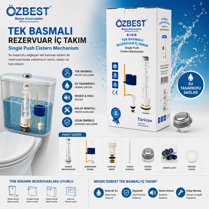 BASMALI REZERVUAR İÇ TAKIM (5263)