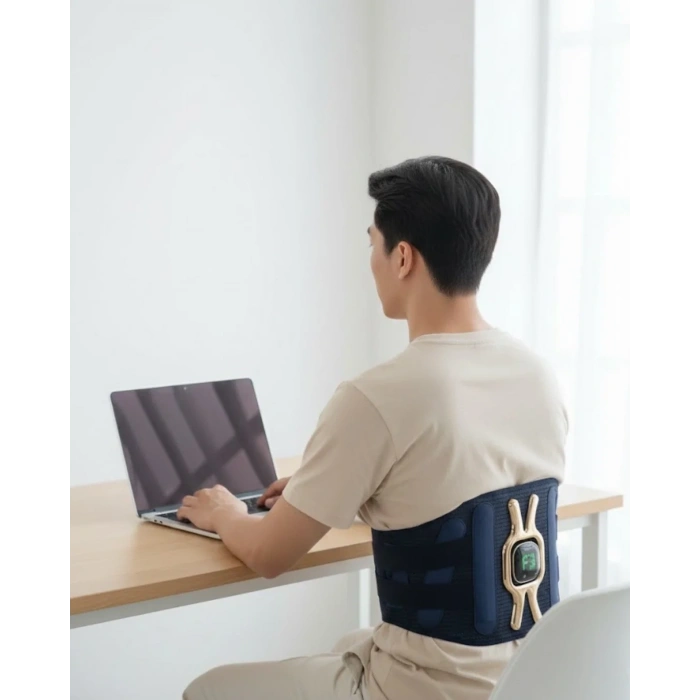 Bel Destekli Masaj Kemeri Hafif Ve Taşınabilir