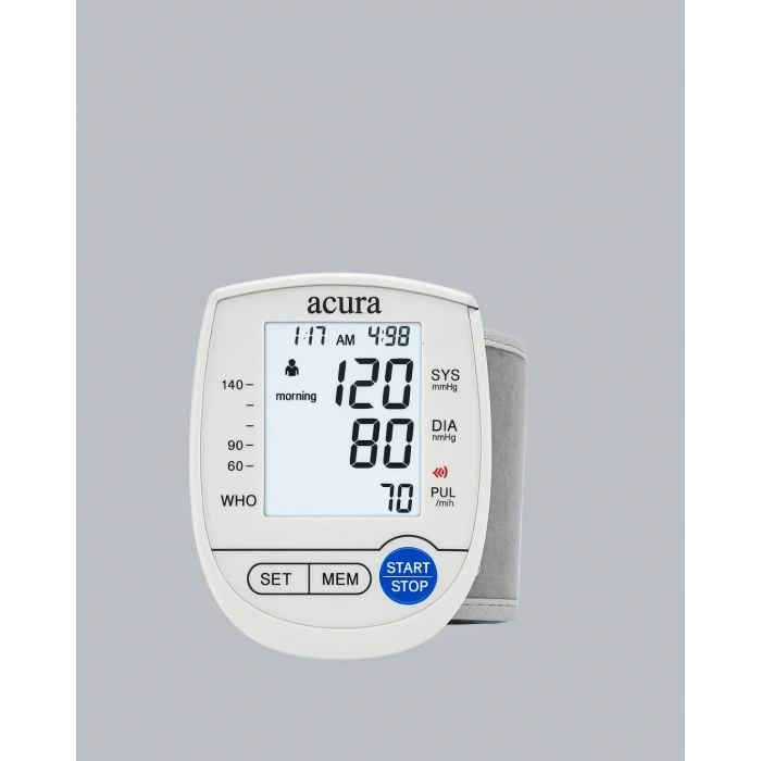 Bilekten Ölçer Tansiyon Aleti Şarjlı-pilli Hafızalı Pratik Kullanım