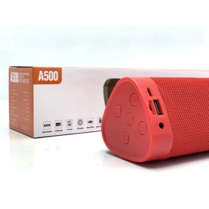 Bluetooth 5.0 Hoparlör Model A500 | Güçlü Bas ve Harika Sese Sahip Kablosuz Bluetooth Hoparlör (5263)