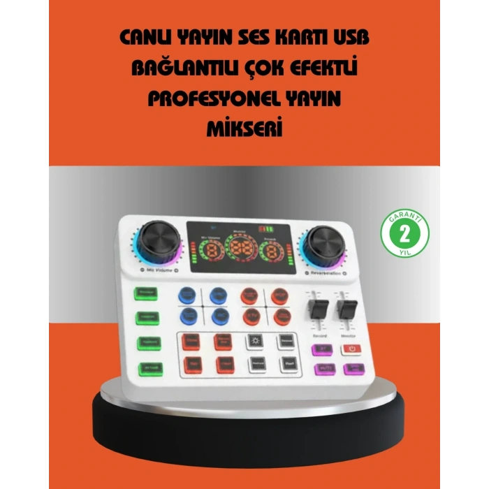 Bluetooth Bağlantılı Karaoke Ve Yayın Ses Kontrol Ünitesi