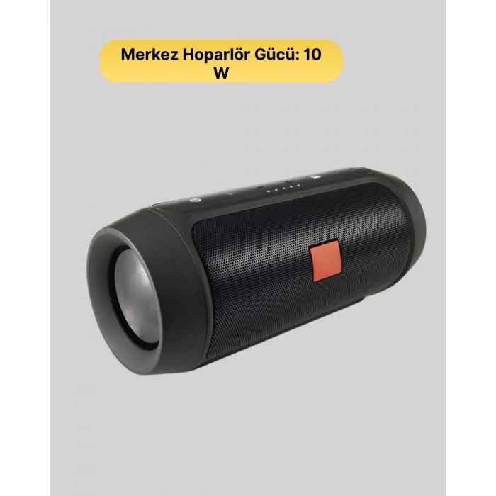 Bluetooth Hoparlör 20w Bass Güçlü Ses Usb Flash Aux Destekli