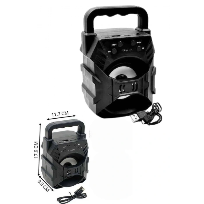 Bluetooth Hoparlör Android Ve İos Uyumlu Ses Bombası Usb Girişli Taşınabilir