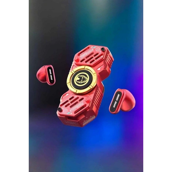 Bluetooth Kulaklık Stres Çarklı Döndürülebilir Uzun Şarj Süreli  Kulaklığı