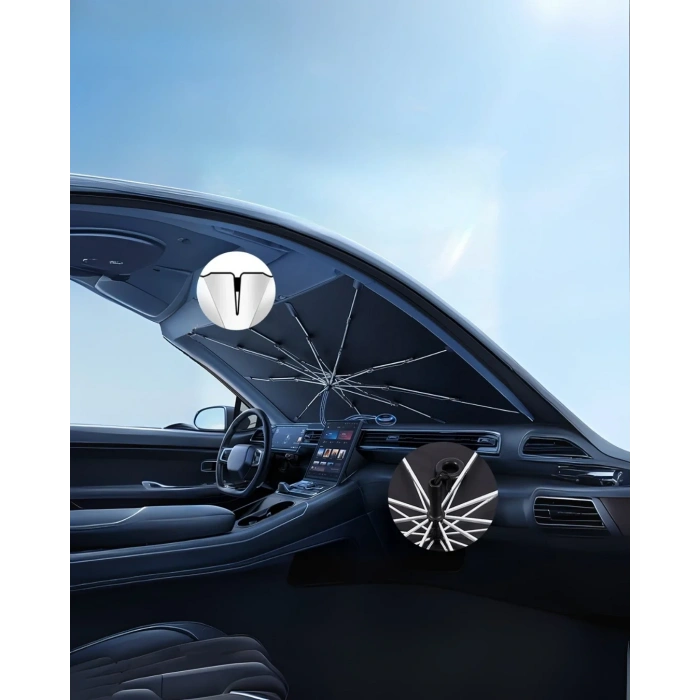 Bmw X1, Mercedes Gla, Audi Q3, Vw T-roc, Toyota Rav4 Uyumlu Oto Şemsiye