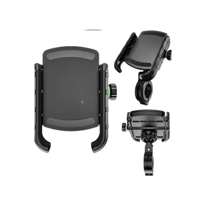 Bst3 Motosiklet Gidon Ve Ayna Bağlantılı Motor Ve Bisiklet Uyumlu Telefon Tutucu