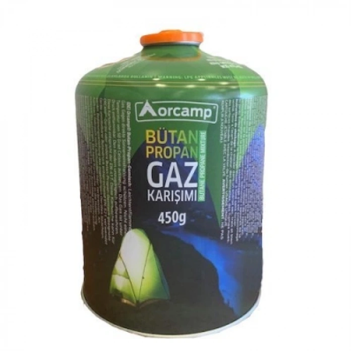 BÜYÜK TOMBUL BÜTAN PROPAN GAZ KARTUŞ KORE TİPİ OCAKLAR İÇİN 450GR (5263)