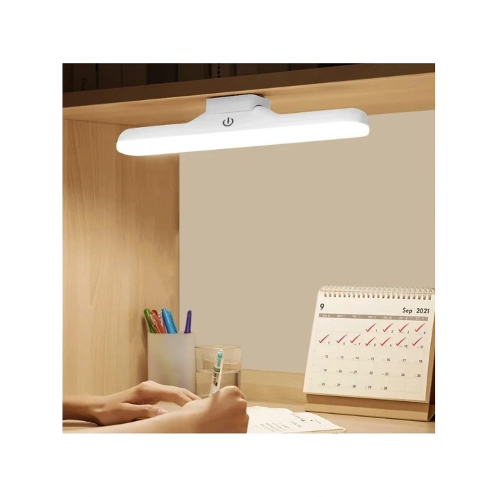 Cabınet Şarjlı Kolay Taşınabilir Mıknatıslı Led Işık Kablosuz Kademeli 3 Renk Aplik (5263)