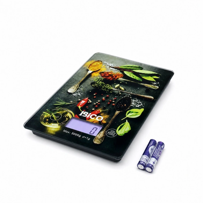 CAM MUTFAK TARTISI TERAZİ LCD EKRAN 5KG/1GR PİLLİ GR/OZ/ML/IB ÖLÇÜM İ11-028 (5263)