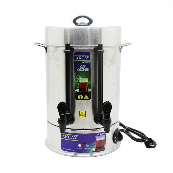 ÇAY OTOMATI 80 BARDAK SEMAVER ELEKTRİKLİ ÇAY MAKİNESİ ( MARKA DEĞİŞKENLİK GÖSTEREBİLİR )  (5263)