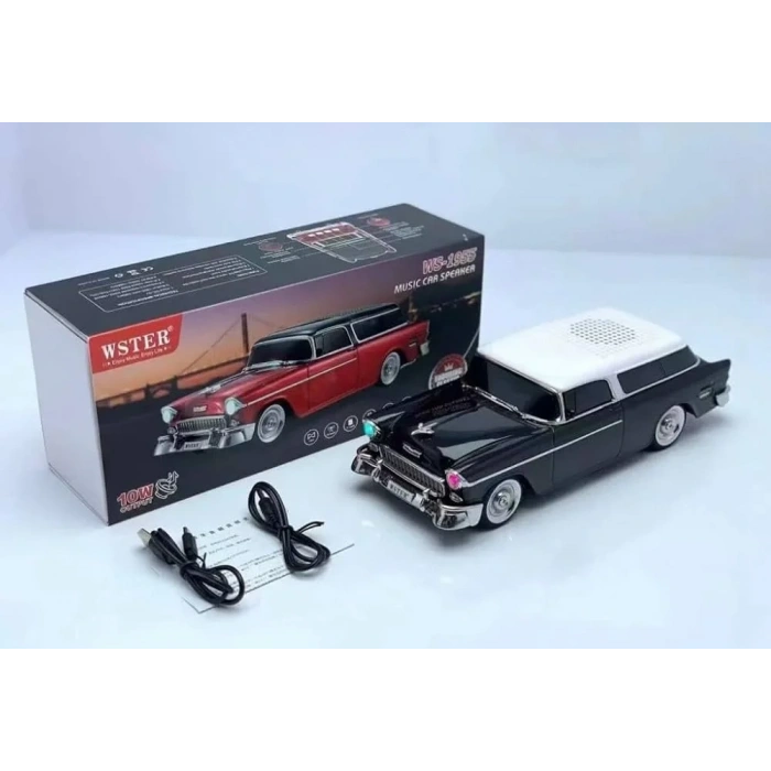 Chevrolet WS-1955BT Belair 1955 Model Bluetooth Hoparlör (5263)
