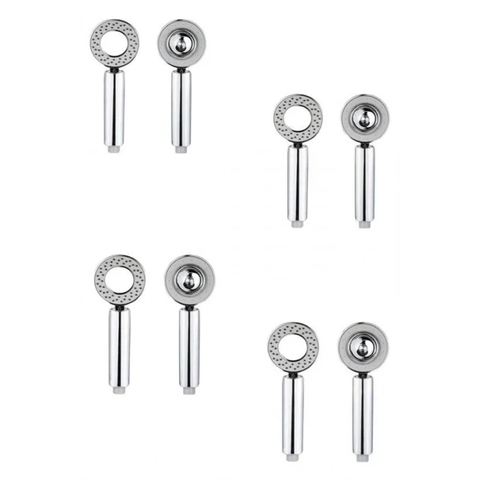 Çift Taraflı Yüksek Basınç Su Akıtan Şampuan Hazneli Duş Başlığı