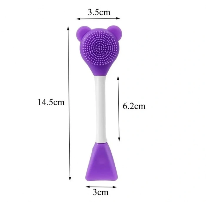 Cilt Bakım Fırçası ve Maske Spatulası (5263)