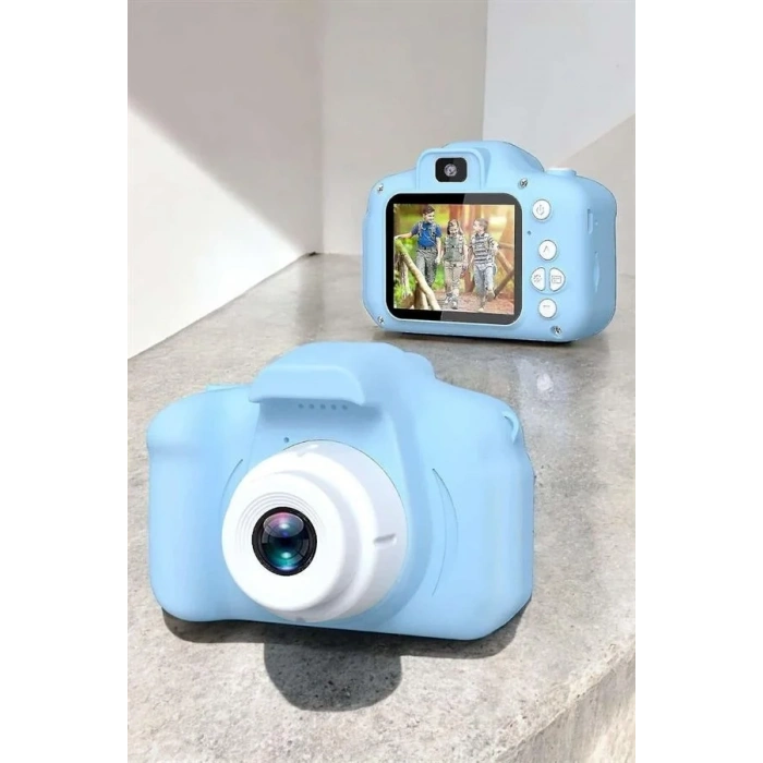 Çocuklara Özel Dijital Fotoğraf Makinesi Mini 1080p Hd Kaliteli