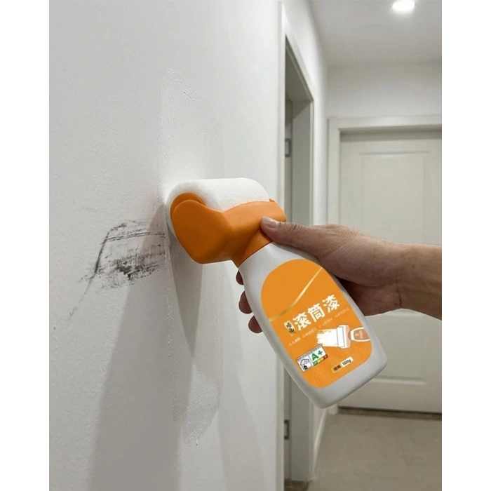 Çok Fonksiyonlu Duvar Rötuş Rulosu Hazneli Pratik Boyama Aleti