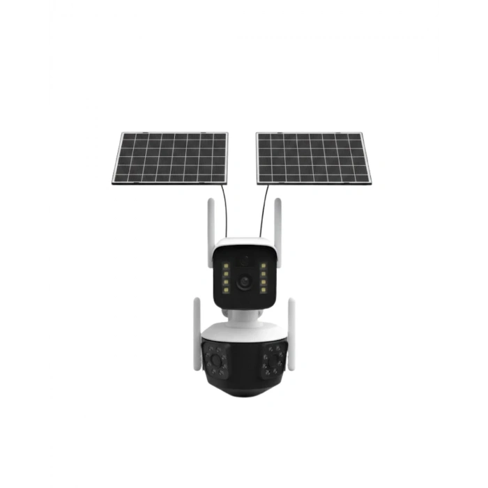 Çoklu Lensli 9mp Solar Ip Kamera Uzaktan İzleme Ve Alarm Bildirimli