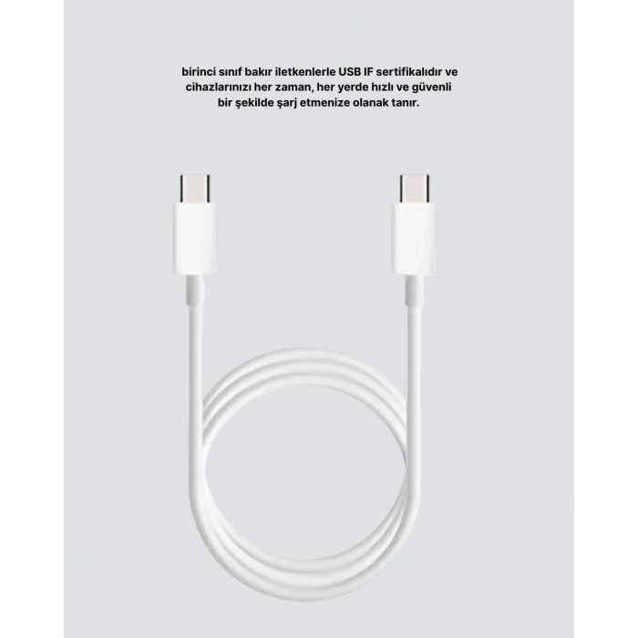 Dayanıklı Dış Kaplamalı 30w 5.0a Type-c Hızlı Şarj Ve Data Kablosu
