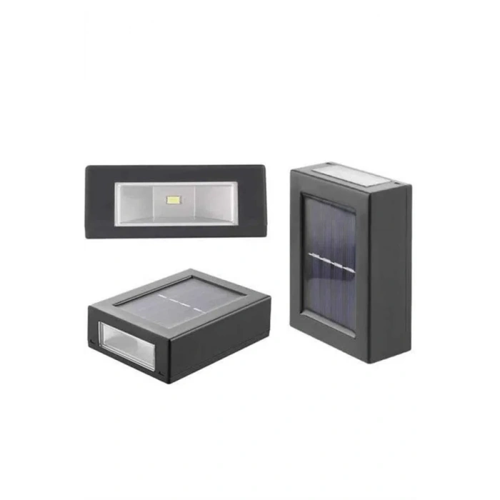 Dekoratif Duvar Lambası Solar Güneş Enerjili Bahçe Aydınlatması