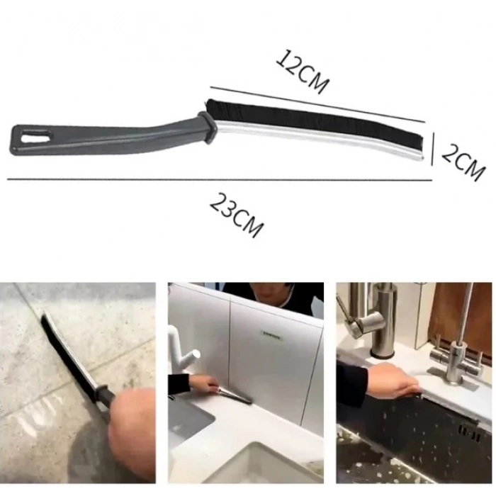 Derz Arası  Banyo Mutfak Dar Alan İnce Temizlik Fırçası (5263)