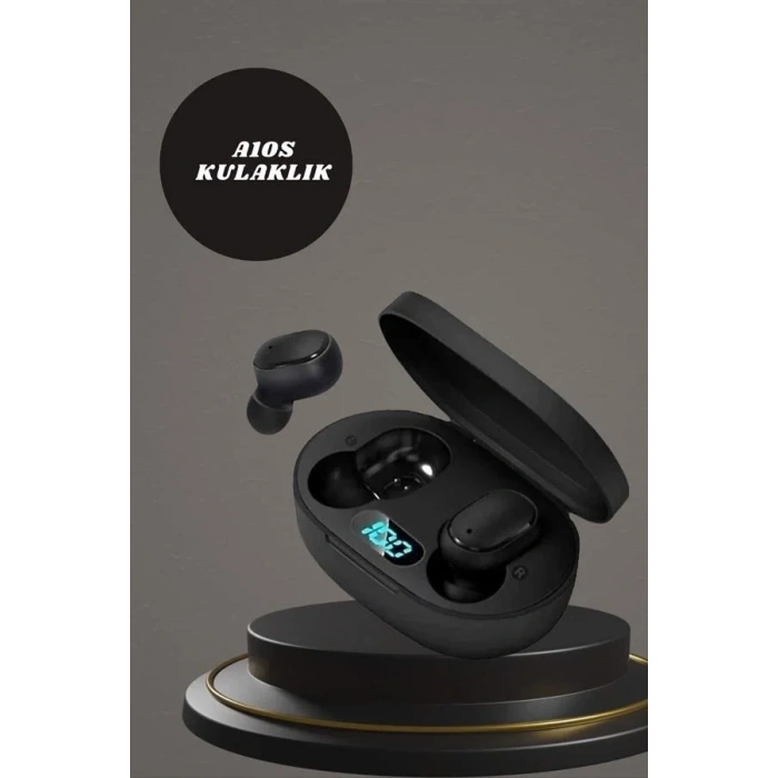 Dijital Göstergeli Kulaklık Ve 7 Kordonlu Akıllı Saat Android Ve İos Uyumlu Uyku Takibi Sesli Görüşme