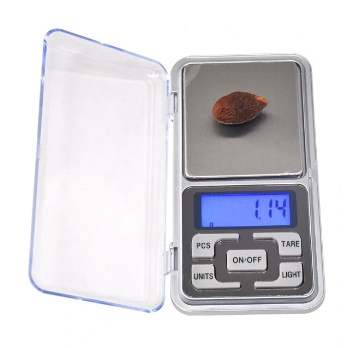 Dijital Hassas Cep Terazi 500 Gr 0.01 Taksimat Notebook (5263)