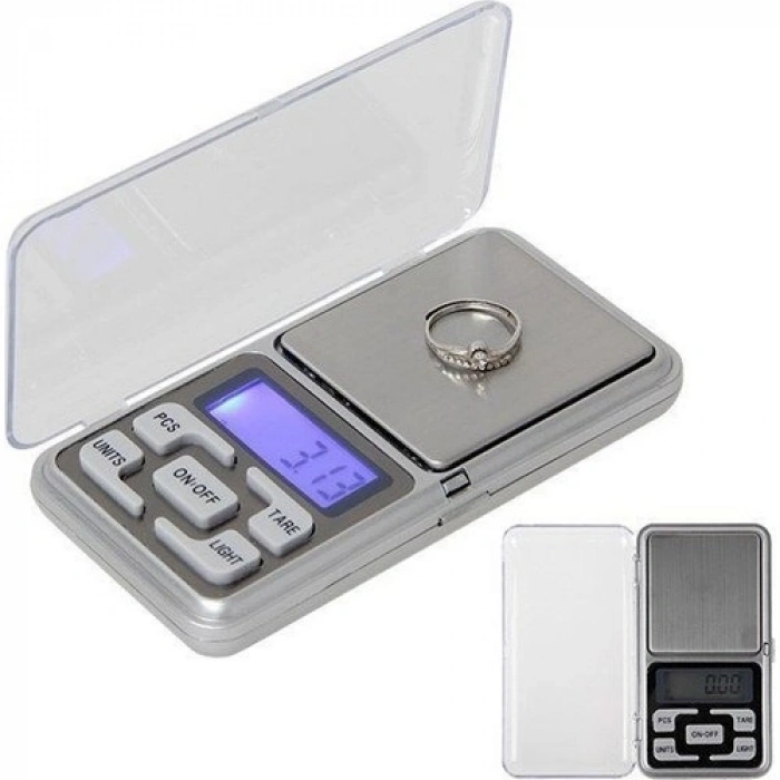 Dijital Hassas Cep Terazi 500 Gr 0.01 Taksimat Notebook (5263)